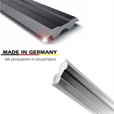 530x10x2,3mm Tersa HSS%18 Hobelmesser für System Tersa "Made in Germany"