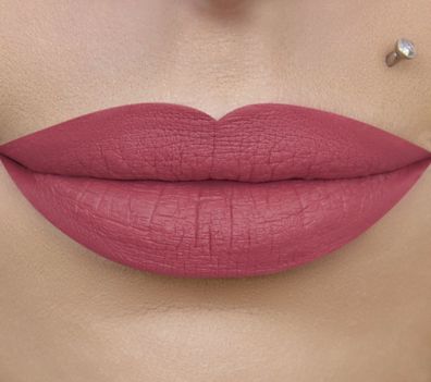 Volldeckender flüssiger matter Lippenstift-pink
