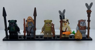 Star Wars Ewok Krieger Minifigur Bausteine Lego Kompatibel