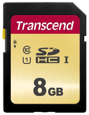 Flash SecureDigitalCard (SD) 8GB - Transcend