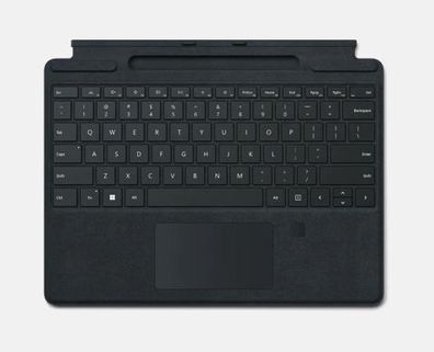 MS Surface Zubehör Pro 8 Type Cover Signature * schwarz* Fingerprint