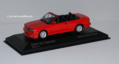 Minichamps 943020333 - BMW M3 E30 Cabriolet - 1988 - rot. 1:43