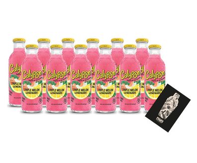 Calypso Triple Melon Lemonade 12x 473ml inkl. Pfand Mehrweg Wassermelone Honigt