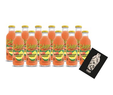 Calypso Southern Peach Lemonade 12x 473ml inkl. Pfand Einweg Pfirsich + Zitron