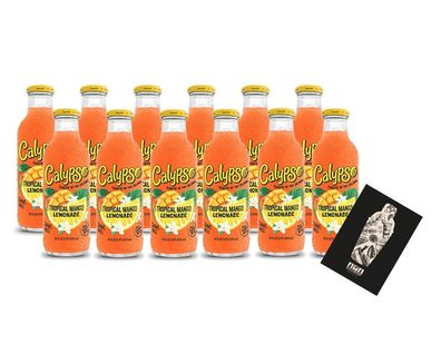 Calypso Tropical Mango Lemonade 12x 473ml inkl. Pfand Einweg Mango + Zitronen