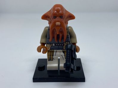 Star Wars Quarren Minifigur Jabbas Palast Book of Boba Fett Bausteine Lego Kompatibel
