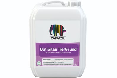 Caparol OptiSilan TiefGrund 10 Liter grün transparent