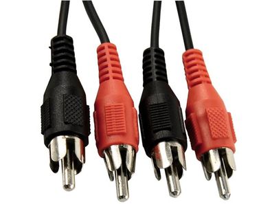 Cinch-Verbindung 2,5 Meter stereo, Stecker-Stecker