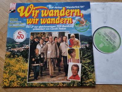 Various - Wir Wandern, Wir Wandern Vinyl LP Germany/ Heino/ Hannelore Auer