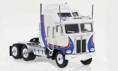 Brekina 85731, Kenworth K 100 Aerodyne, weiß/ blau, US Truck Modell 1:87 (H0)