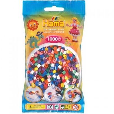 Hama® Bügelperlen Midi - gemischt 1000 Perlen