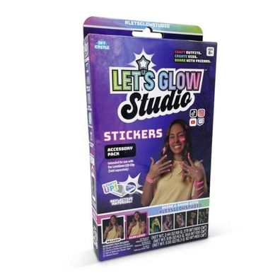 Let`s Glow Studio Sticker Set