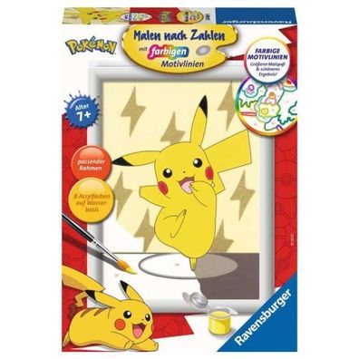 Ravensburger Malen nach Zahlen Sonderserie E - Pikachu