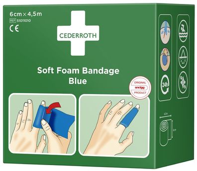Cederroth Pflaster "Soft Foam Bandage" beige