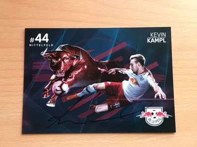Kevin Kampl RB Leipzig 2018-19 orig. signiert - TV FILM MUSIK #2264