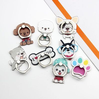 Niedlicher Cartoon Metall Fingerring Handyhalter