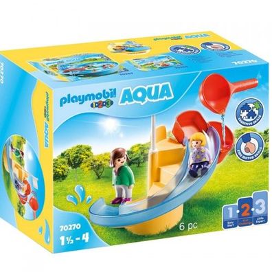 Playmobil 1.2.3 Aqua Wasserrutsche