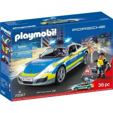 Playmobil Porsche 911 Carrera 4S Polizei