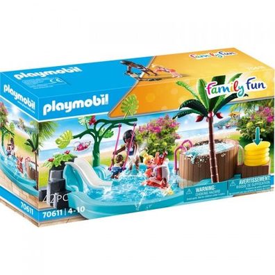 Playmobil Kinderbecken mit Whirlpool
