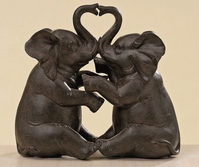 Elefantenpaar Verliebte Elefanten Höhe
