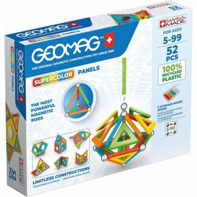 GEOMAG Supercolor Panels Recycled 52tlg
