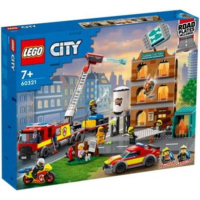LEGO® City Feuerwehreinsatz mit Löschtruppe
