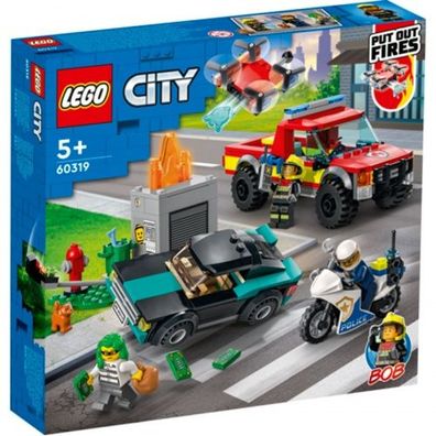 LEGO® City Löscheinsatz und Verfolgungsjagd