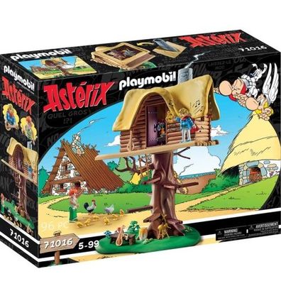 Playmobil Asterix Troubadix mit Baumhaus