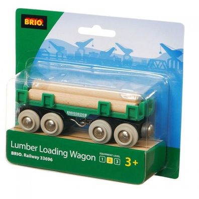 Brio Fahrzeug Langholzwagen