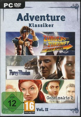 Adventure Klassiker Vol. II - 3 Top Games (PC 2012, DVD-Box) sehr guter Zustand