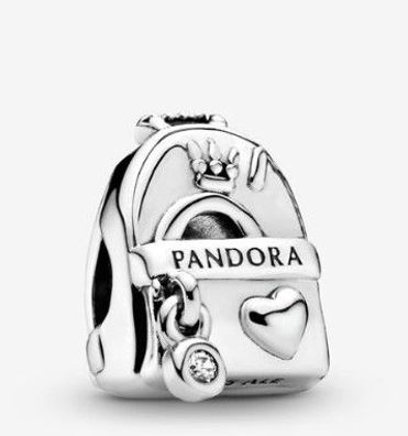 Pandora Rucksack Charm 925 Sterlingsilber voll gestempelt