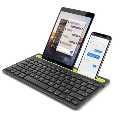 Bluetooth, schnurlose Tastatur mit Telefon, Tablet-Slot-Halter