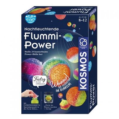 Kosmos Fun Science Nachtleuchtende Flummi Power
