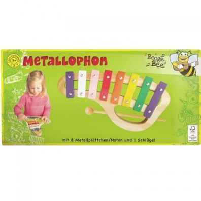 Boogie Bee Metallophon Holz mit 8 Noten