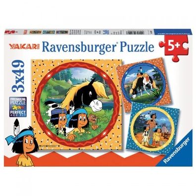 Ravensburger Puzzle Yakari tapferer Indianer