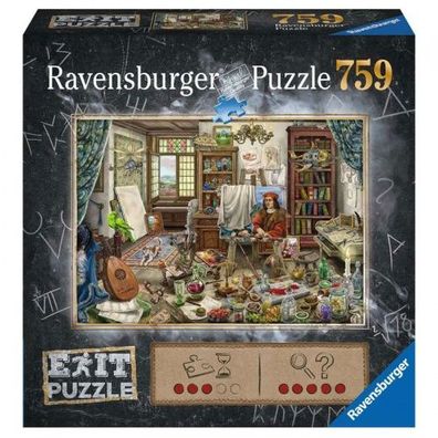 Ravensburger EXIT Puzzle Künstlerlabor