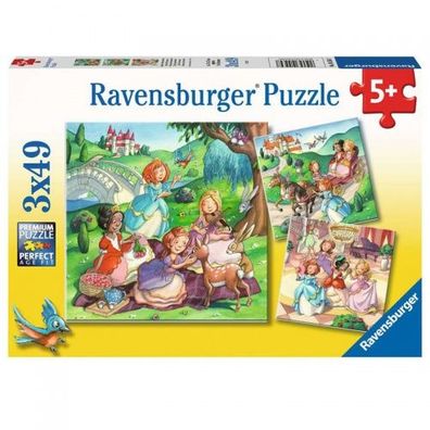 Ravensburger Kleine Prinzessinnen 3x49 Teile