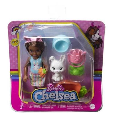Mattel Barbie Chelsea Puppe und Haustiere sortiert