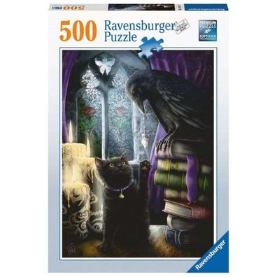 Ravensburger Rabe und Katze im Turmzimmer 500 Teile