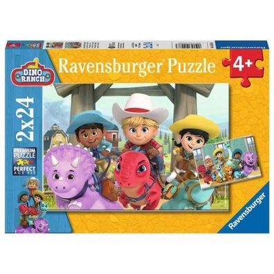 Ravensburger Dino Ranch Freundschaft 2x24Teile