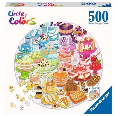 Ravensburger Circle of Colors - Desserts & Pastries 500 Teile