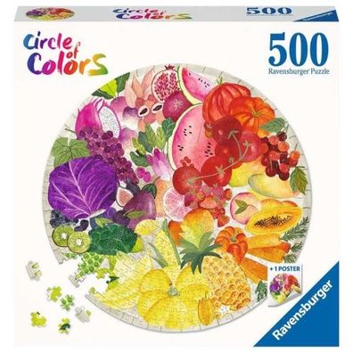 Ravensburger Circle of Colors - Fruits & Vegetables 500 Teile