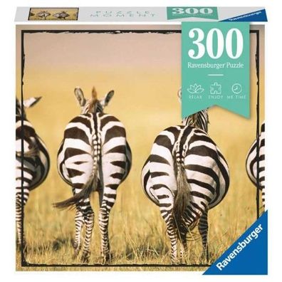 Ravensburger Puzzlemoments - Zebra 300 Teile