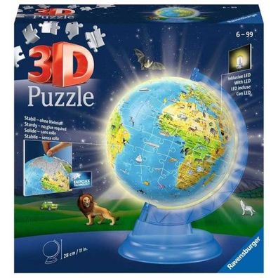 Ravensburger 3D Puzzle - Kinderglobus mit Licht