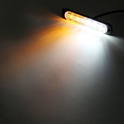 Sync-LED-Stroboskop, Blinklichtleisten für LKW-Kühlergrill, Decksignal, Alarmlampe