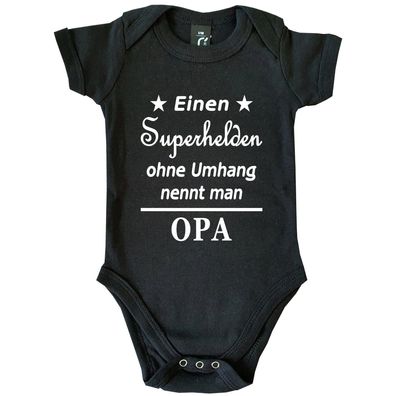 Baby-Body Bodie - Superhelden nennt man Tante Onkel Papa Mama Oma Opa - Freie Auswahl