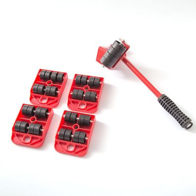 Home Trolley Lift and Move Slides Kit für Möbel 5er Pack, Lifter Transport Set