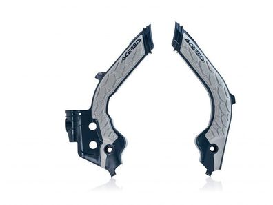 Rahmenschutz X-Grip Protektor frame cover passt an Husqvarna TC 250 19-22 bl-gr