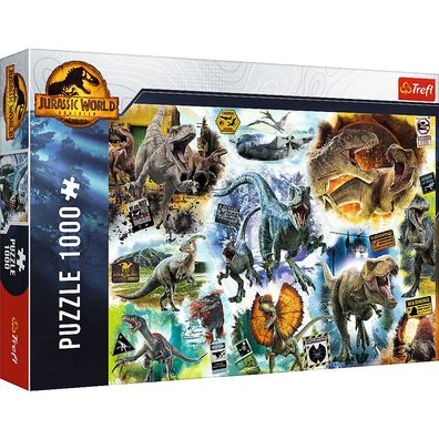 Trefl 10727 Jurassic World Dinosaurier 1000 Teile Puzzle