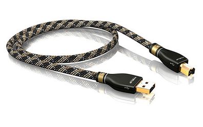 Viablue KR-2 Silver / HighEnd USB-Kabel / Stecker Typ A auf Typ B